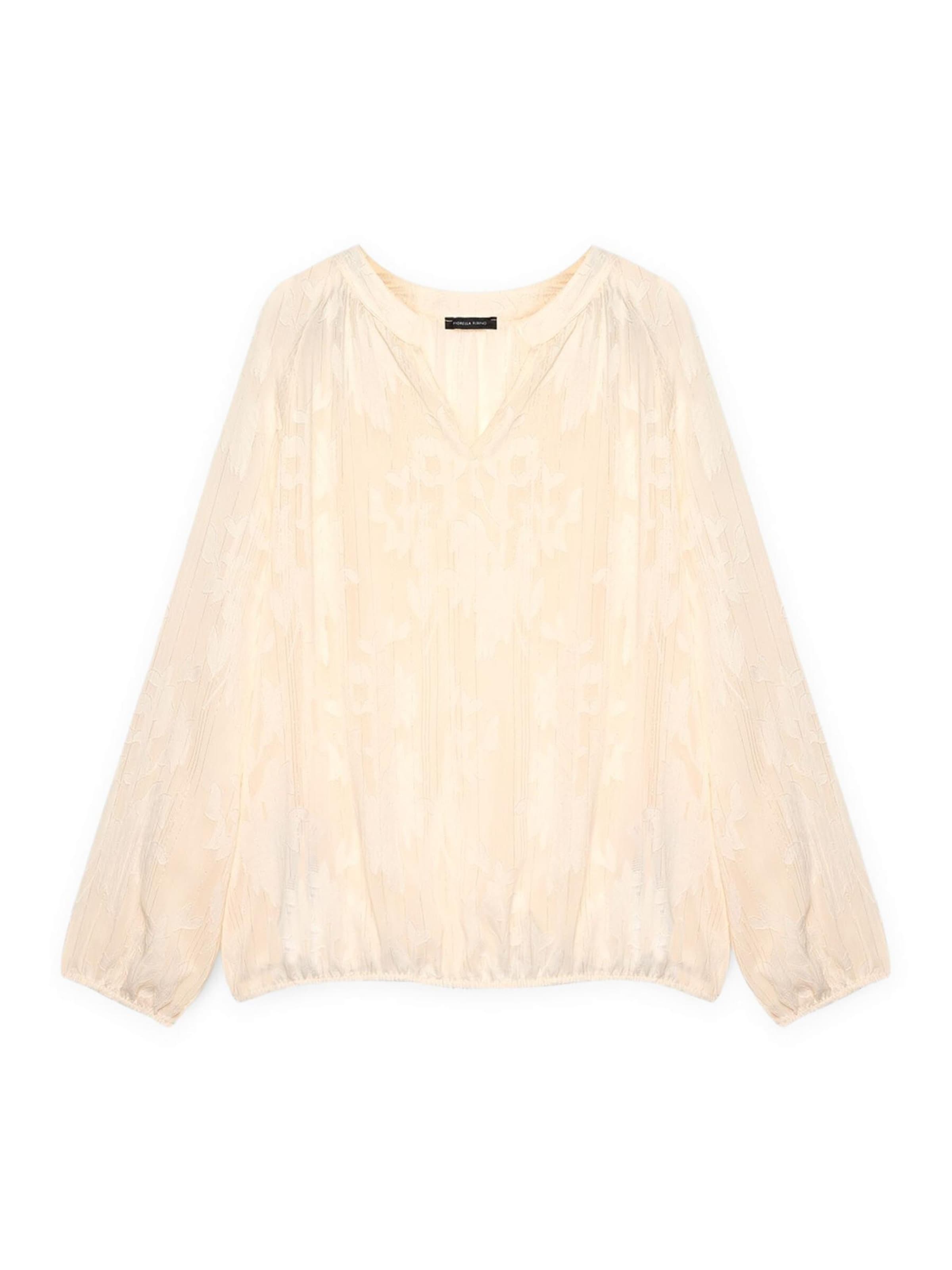 Fiorella Rubino Blouse in Beige: front