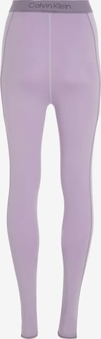 Skinny Pantalon de sport Calvin Klein Sport en violet