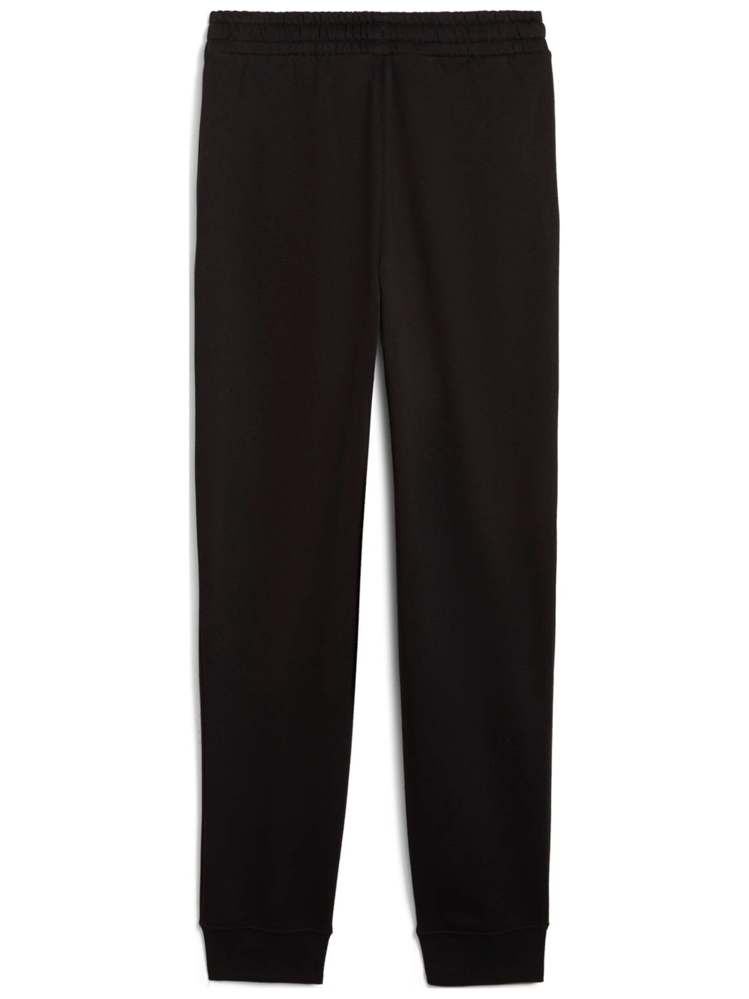 PUMA - regular Pantalón deportivo 'Puma Ess Metallic Sweatpants Fl' en negro