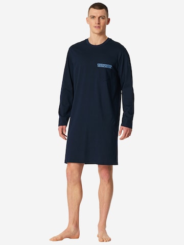 Pyjama court 'Comfort' SCHIESSER en bleu