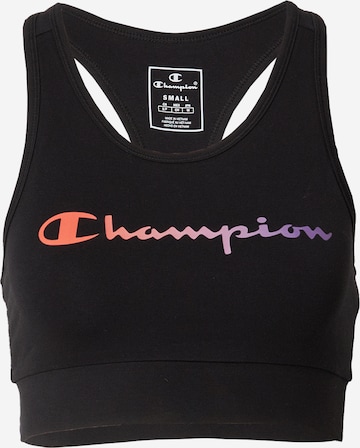 Champion Authentic Athletic Apparel Μπουστάκι Αθλητικό σουτιέν σε μαύρο: μπροστά