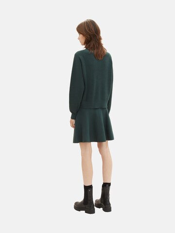 TOM TAILOR Sweater in Green