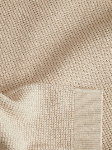 JACK & JONES Pullover 'JJWALTER' in Beige