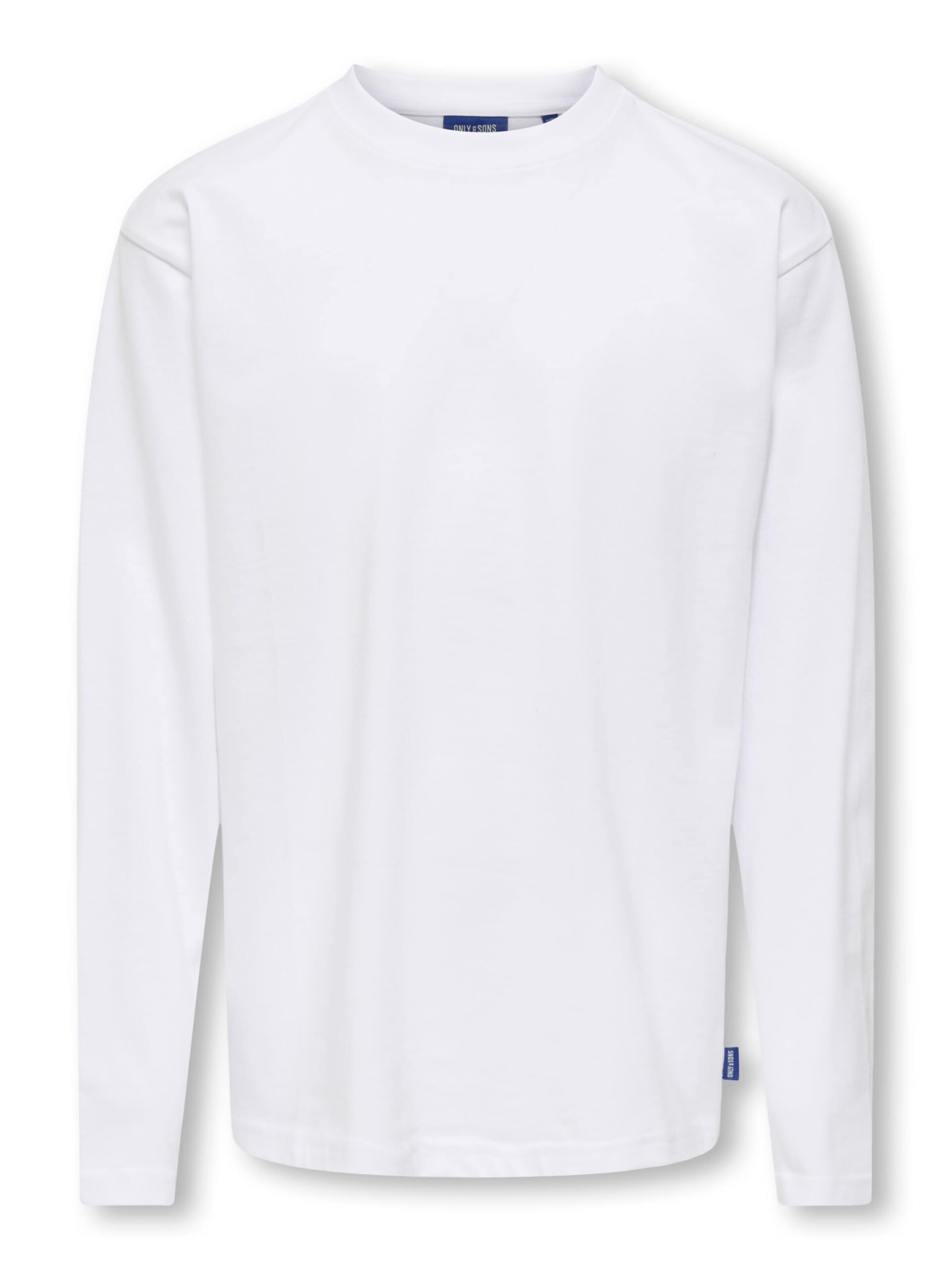 ONLY Sweatshirt in White: front