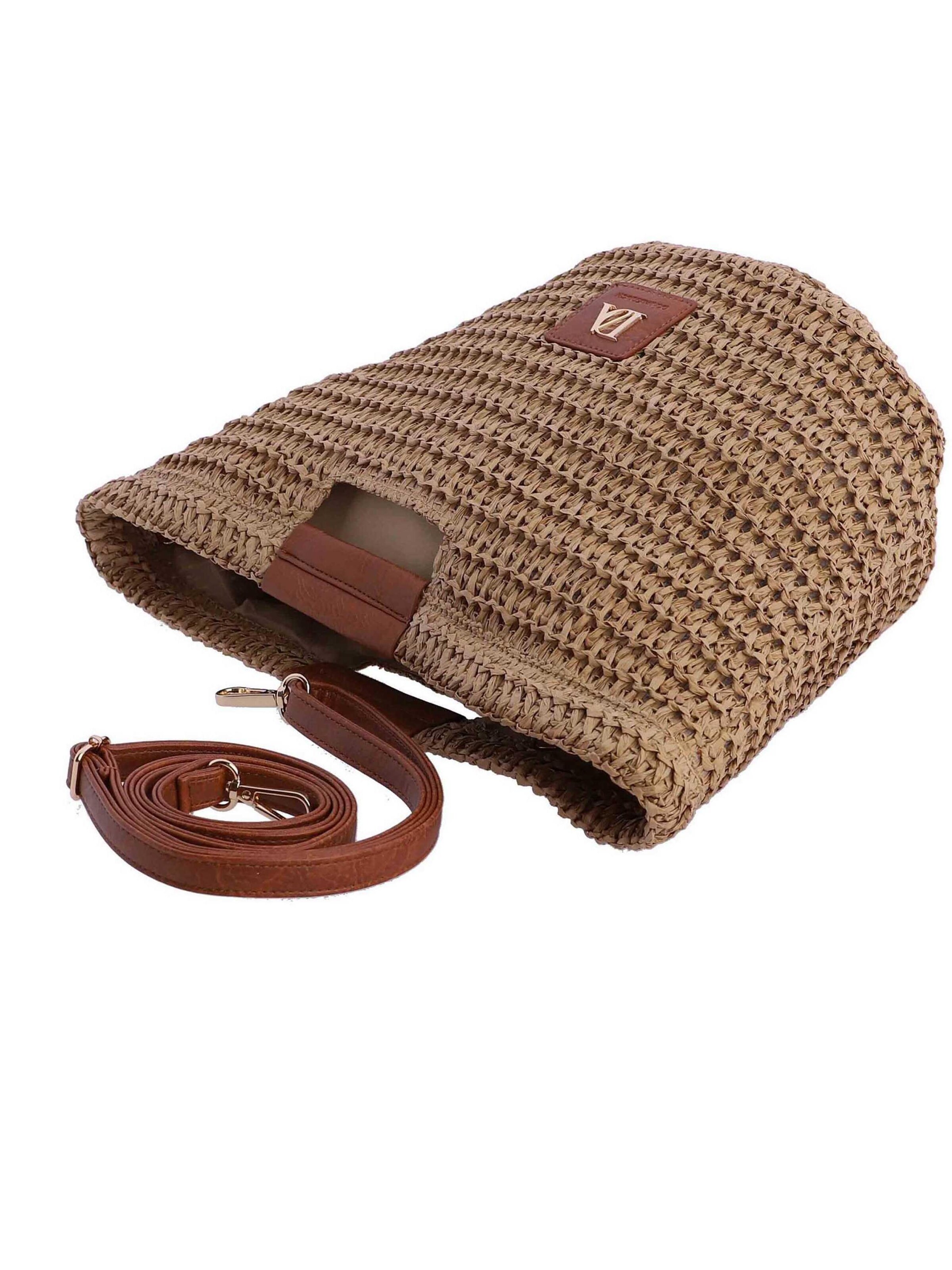 Don Algodon - Bolso de hombro 'Silene' en blanco