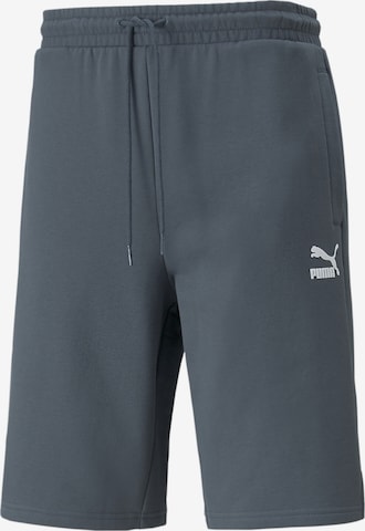 Pantaloni sportivi di PUMA in grigio: frontale