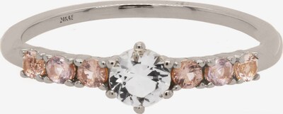 24Kae Ring in pastellorange / pastellpink / silber, Produktansicht