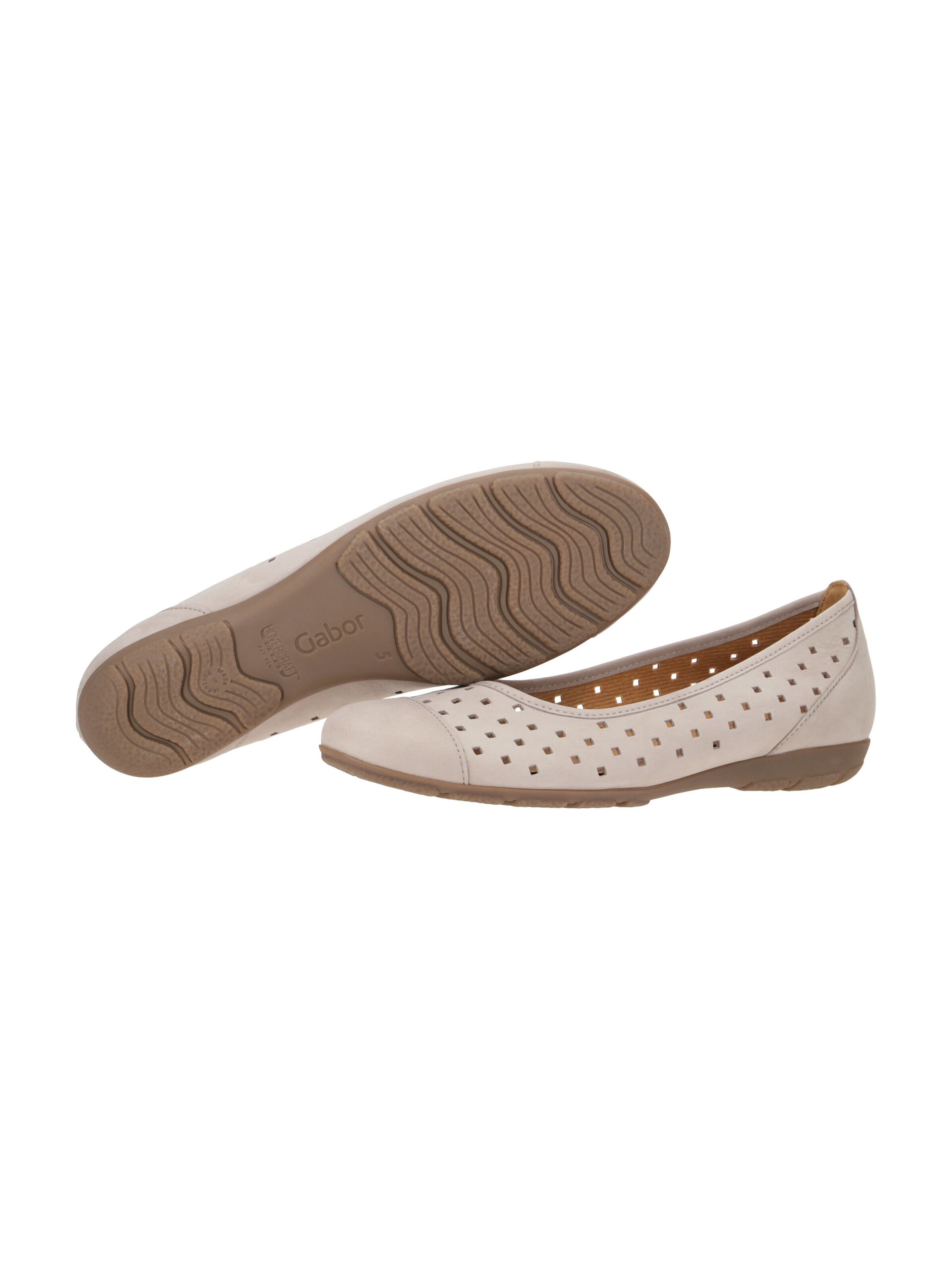 GABOR - Bailarina 'Schuhe' en beige