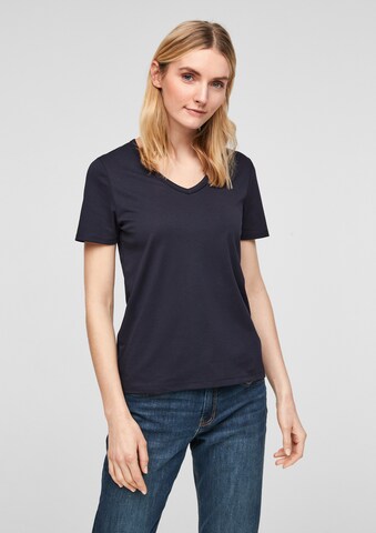 s.Oliver T-Shirt in Blau: predná strana