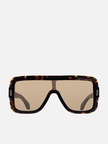 FERRAGAMO Zonnebril in Bruin: voorkant