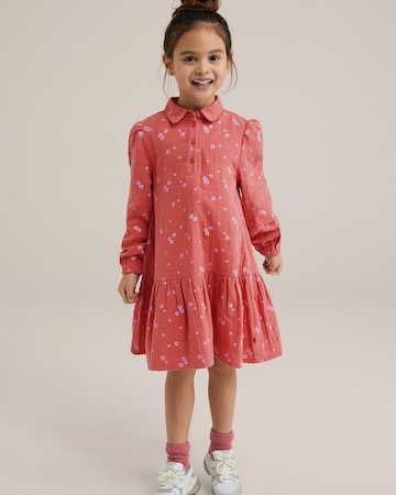 Robe WE Fashion en rouge : devant