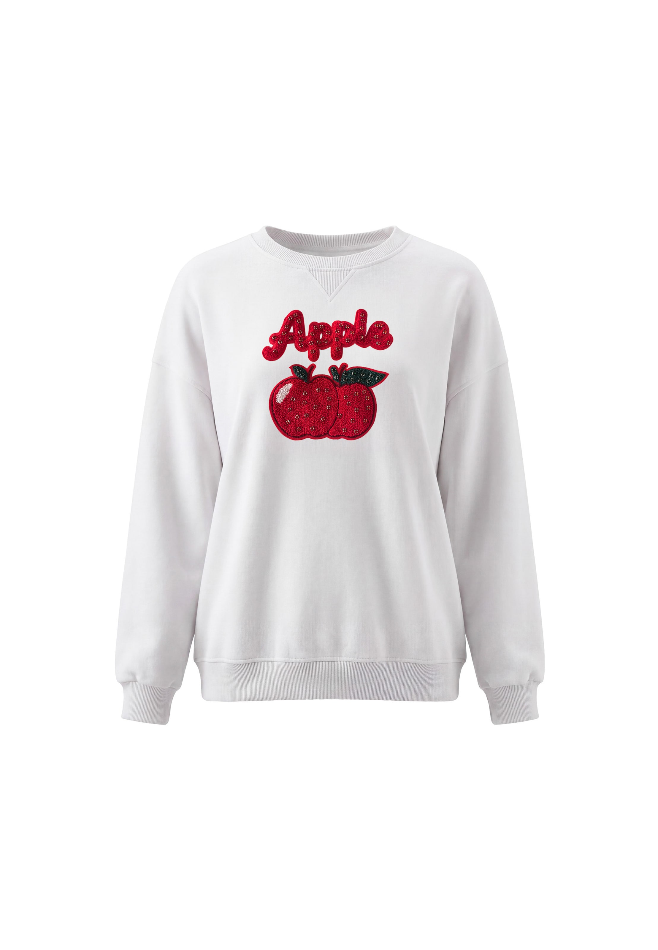 MYMO - Sweatshirt em branco: frente