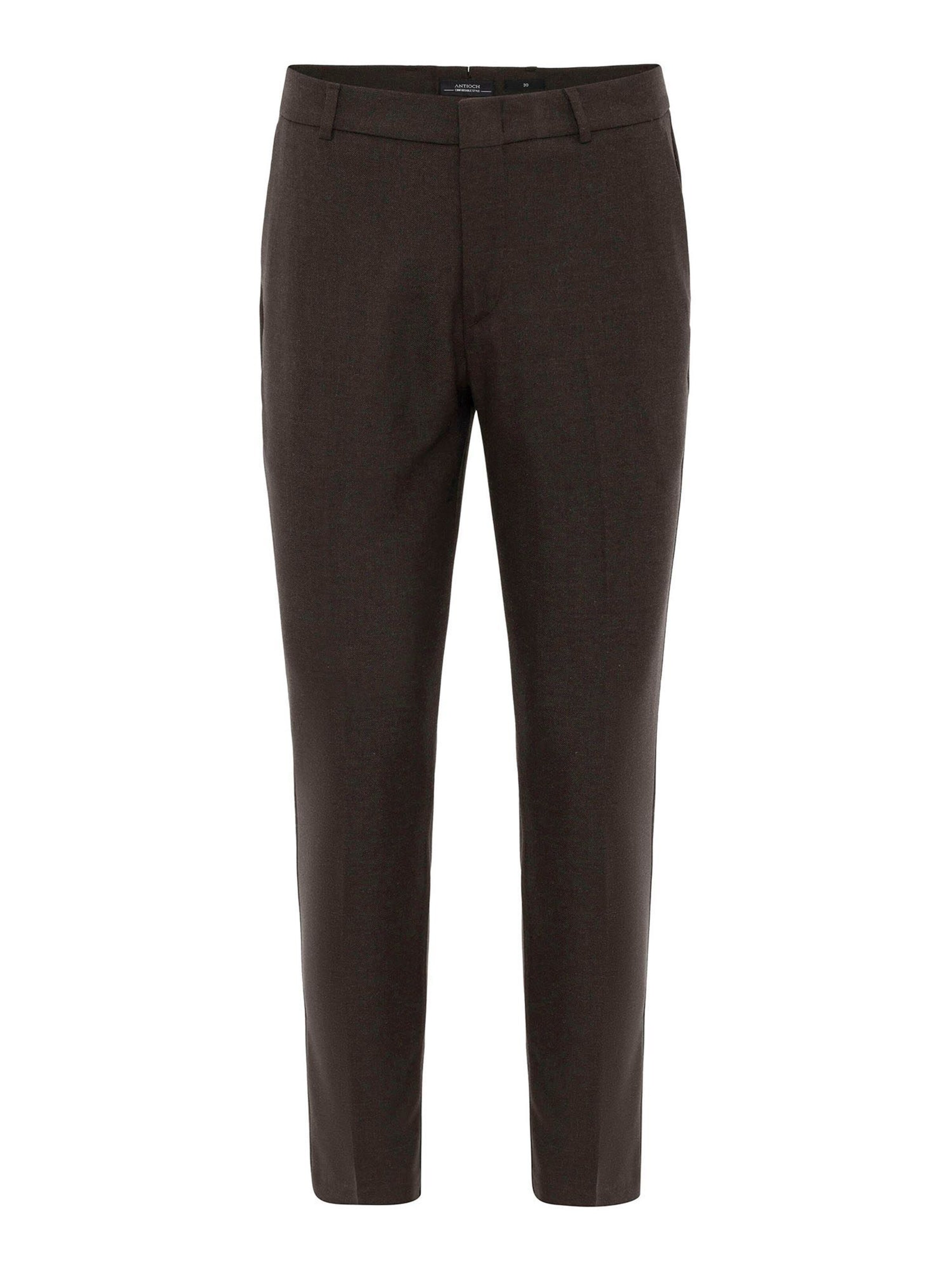 Pantaloni chino di Antioch in marrone: frontale