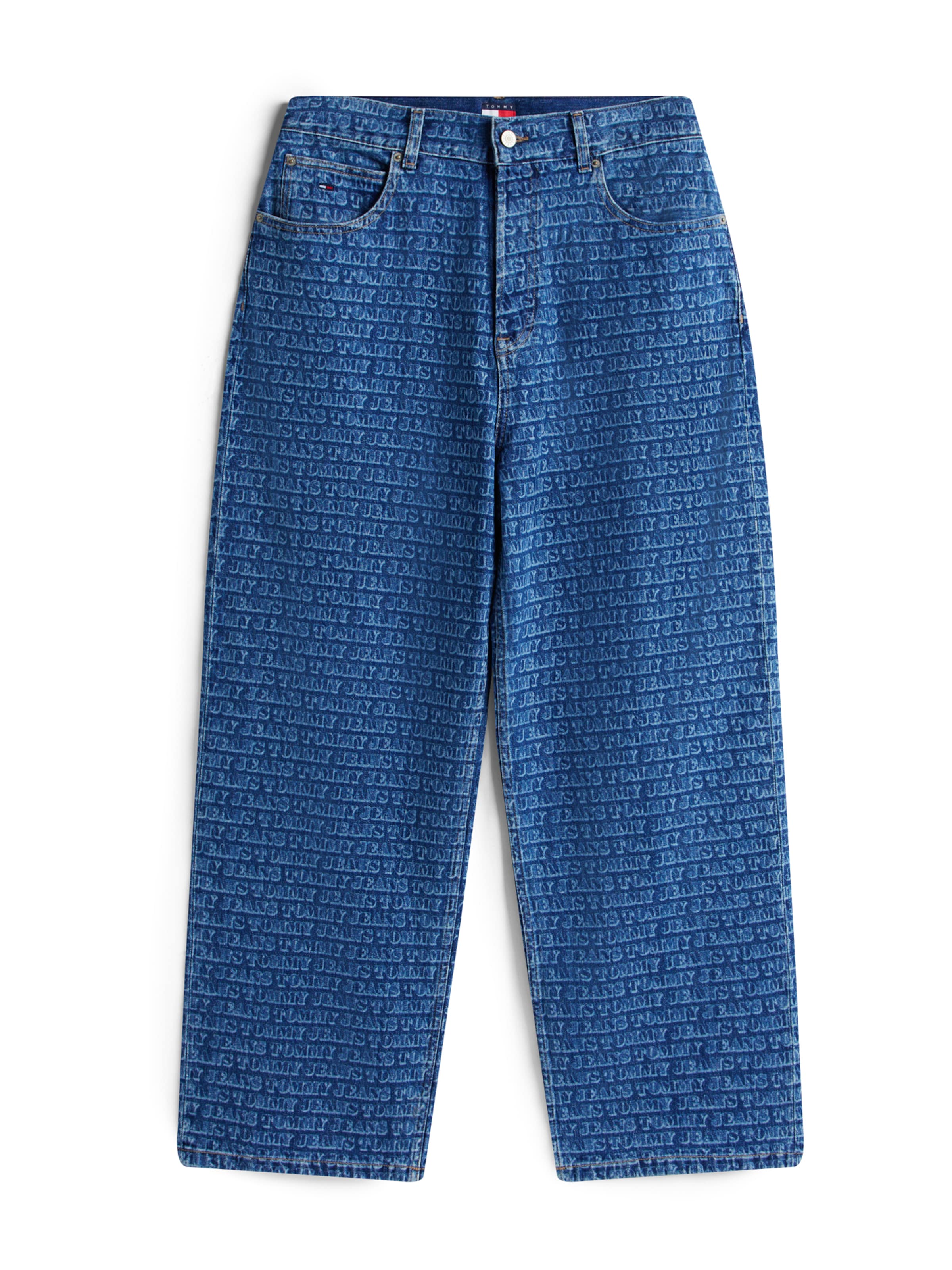 Tommy Jeans Vrečasti Kavbojke 'THEO' | modra barva: sprednja stran