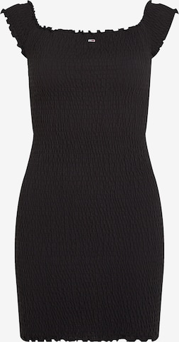 Tommy Jeans Jurk in Zwart: voorkant