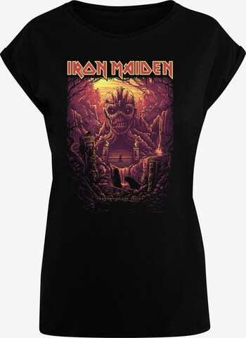 Merchcode T-Shirt 'Iron Maiden - Mummy' in Schwarz: predná strana