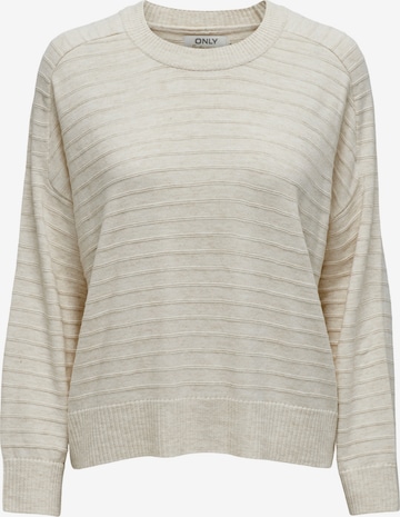 ONLY Sweater 'Cata' in Beige: front