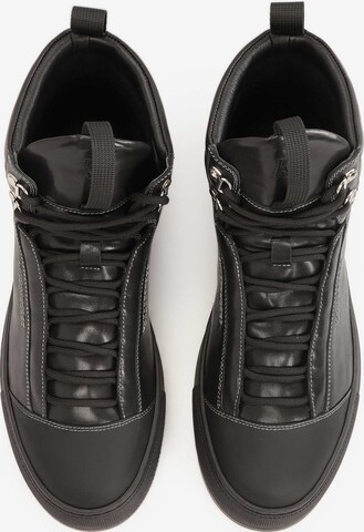 Kazar Studio High-Top Sneakers in Black