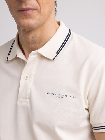 BIG STAR Poloshirt 'Wladym' in Weiß