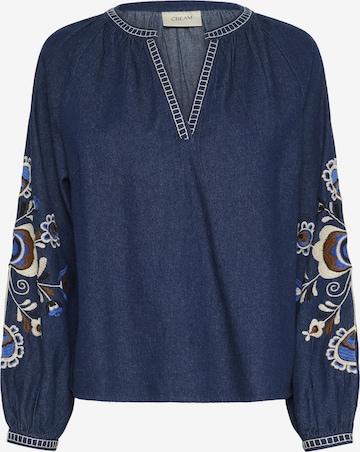 mėlyna Cream Palaidinė 'Gro': priekis