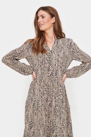 SAINT TROPEZ Shirt dress 'Eda' in Black