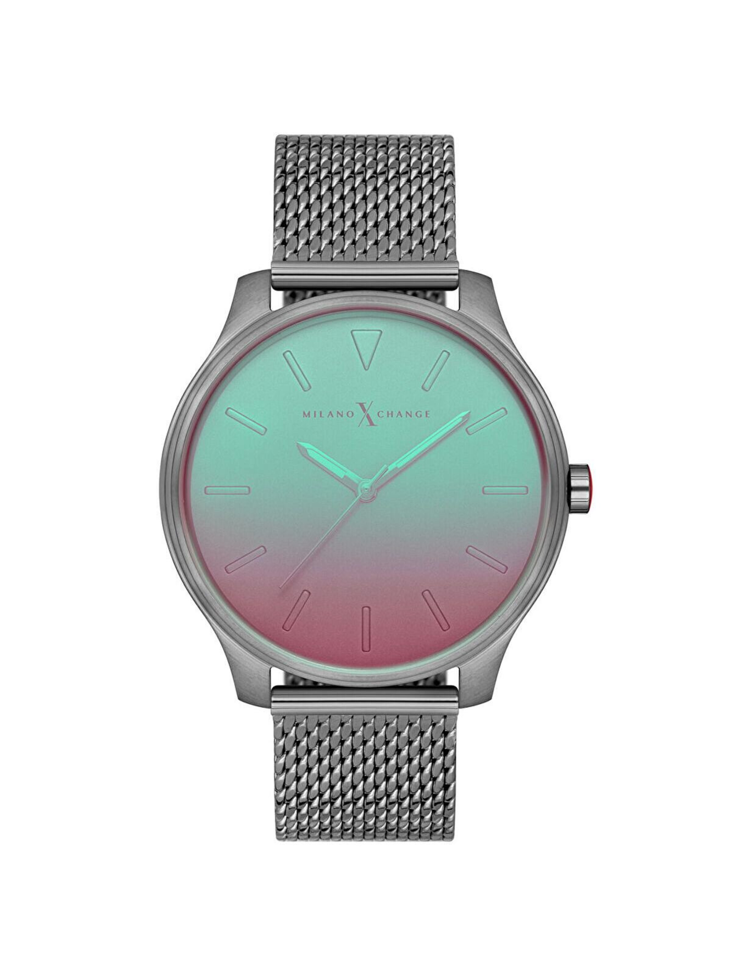 Orologio analogico 'Milano X Change Analog Men Watch MEX3201' di Milano X Change in grigio: frontale