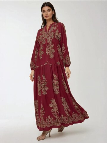 Hiccup Dress in Red: front