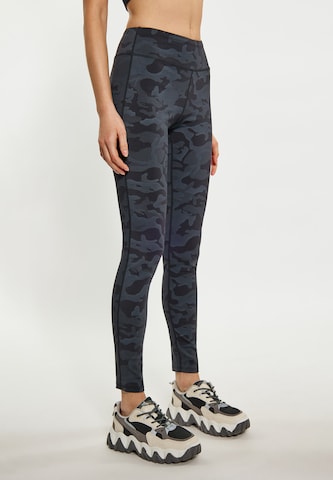 Skinny Leggings TUFFSKULL en gris : devant