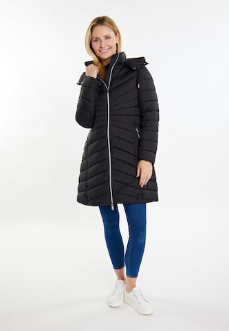 Manteau d’hiver 'Fenia' usha BLUE LABEL en noir