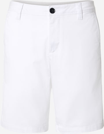 Pantalon chino ARMANI EXCHANGE en blanc : devant
