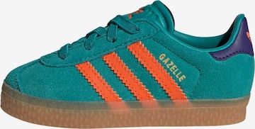 ADIDAS ORIGINALS Кроссовки 'Gazelle' в Зеленый: спереди