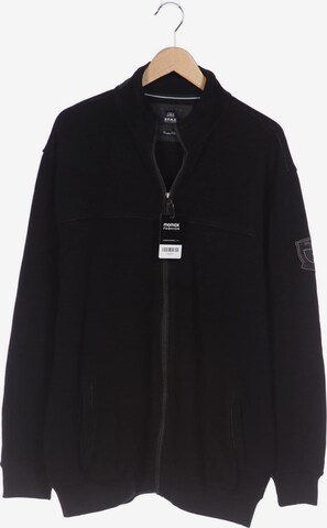 BRAX Sweatshirt & Zip-Up Hoodie in XXXL in Black: front