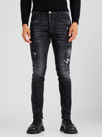 Elias Rumelis Skinny Jeans 'Noel' in Zwart: voorkant