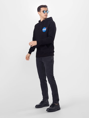 Mister Tee Sweatshirt 'NASA' i svart