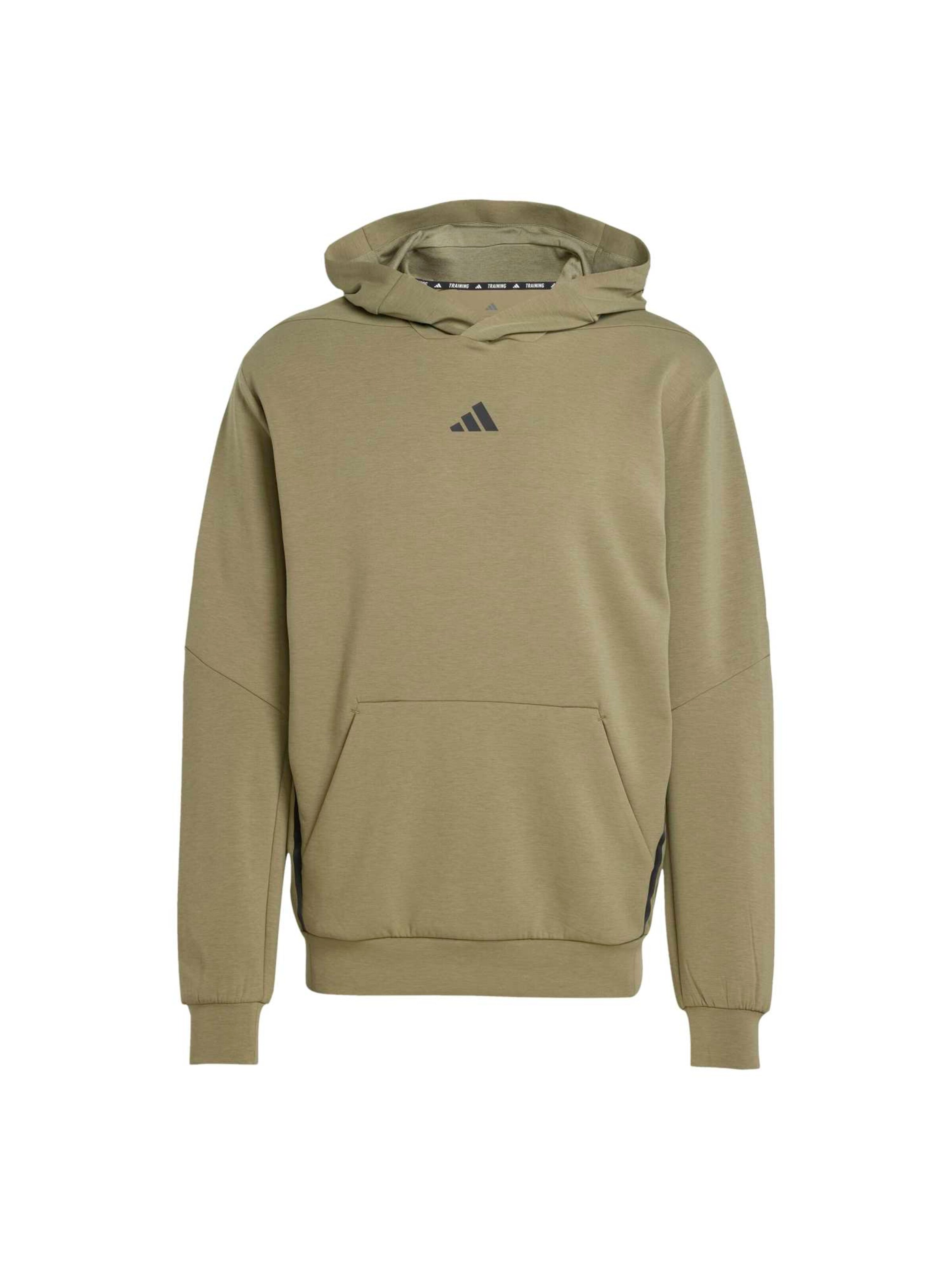 ADIDAS PERFORMANCE Αθλητική μπλούζα φούτερ 'D4T' σε πράσινο: μπροστά