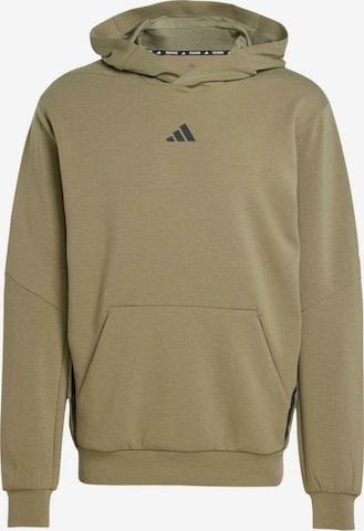 ADIDAS PERFORMANCE Αθλητική μπλούζα φούτερ 'D4T' σε πράσινο: μπροστά