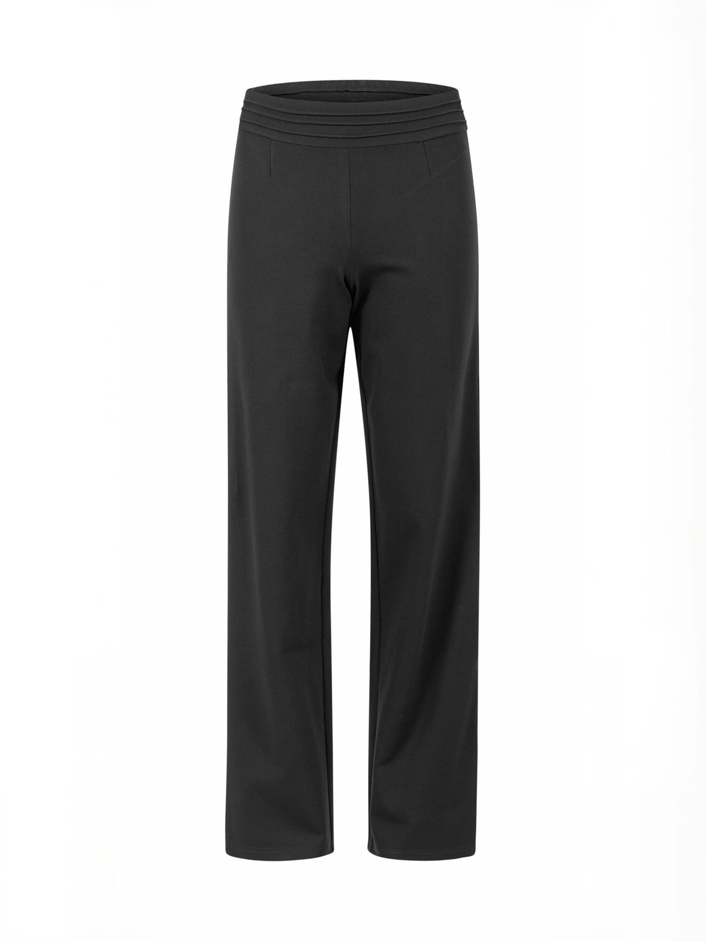 Coster Copenhagen - regular Pantalón ' Scuba ' en negro: frente