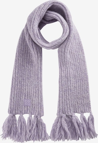 CODELLO Scarf in Purple: front