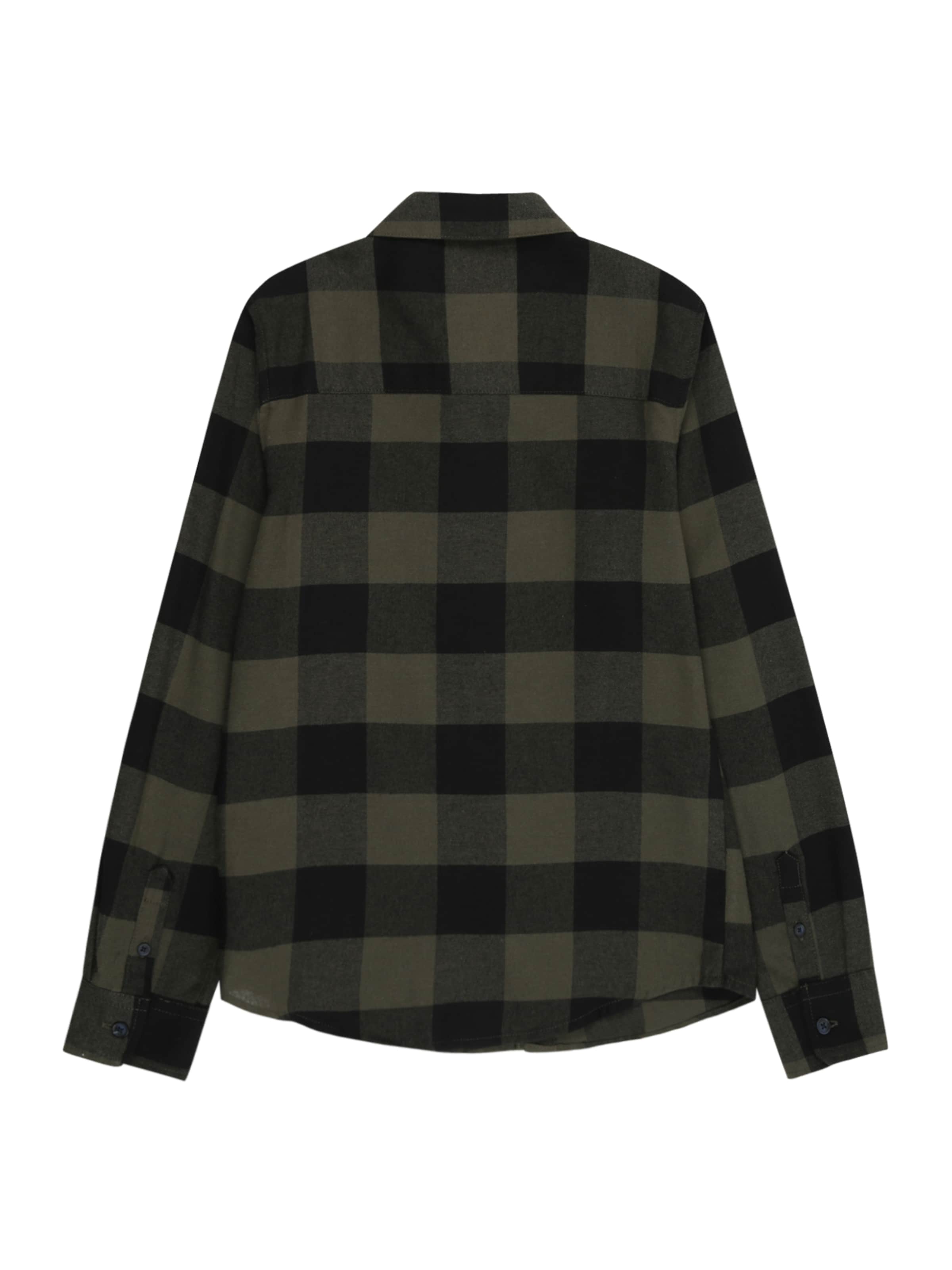 Only & Sons Junior Слим Рубашка 'OSJGUDMUND' в Зеленый