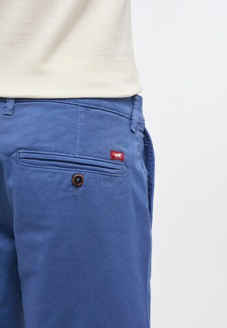 MUSTANG Regular Chino Pants in Blue