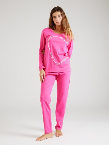 TRIUMPH Pižama | roza barva: sprednja stran