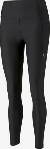 PUMA Skinny Sporthose in Schwarz: predná strana