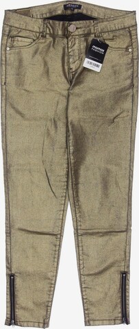 Morgan Pants in M in Gold: front
