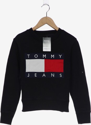 Tommy Jeans Sweater XS in Schwarz: predná strana