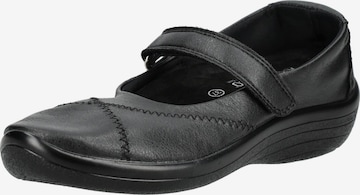 Ballerines à lanières Arcopedico en noir : devant