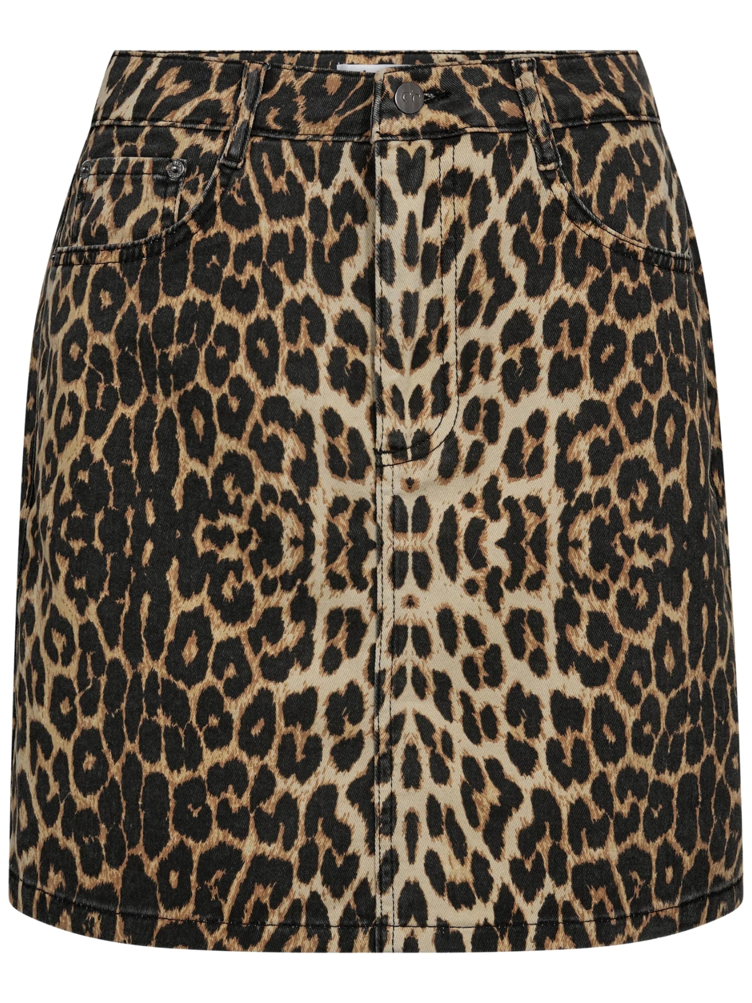 co'couture Rock 'Leo' in Grün: Vorderseite