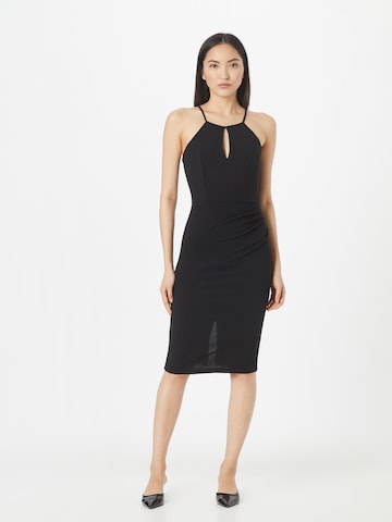WAL G. Φόρεμα κοκτέιλ 'HARRIET' σε μαύρο: μπροστά