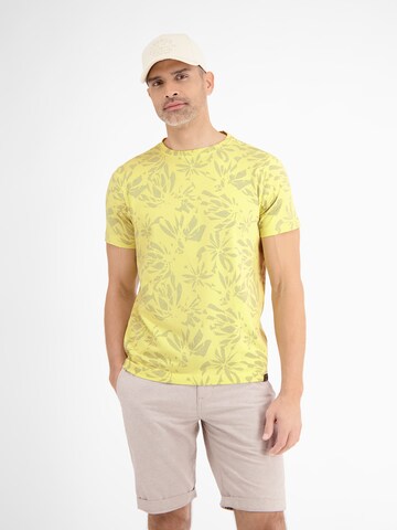 LERROS Shirt in Geel: voorkant