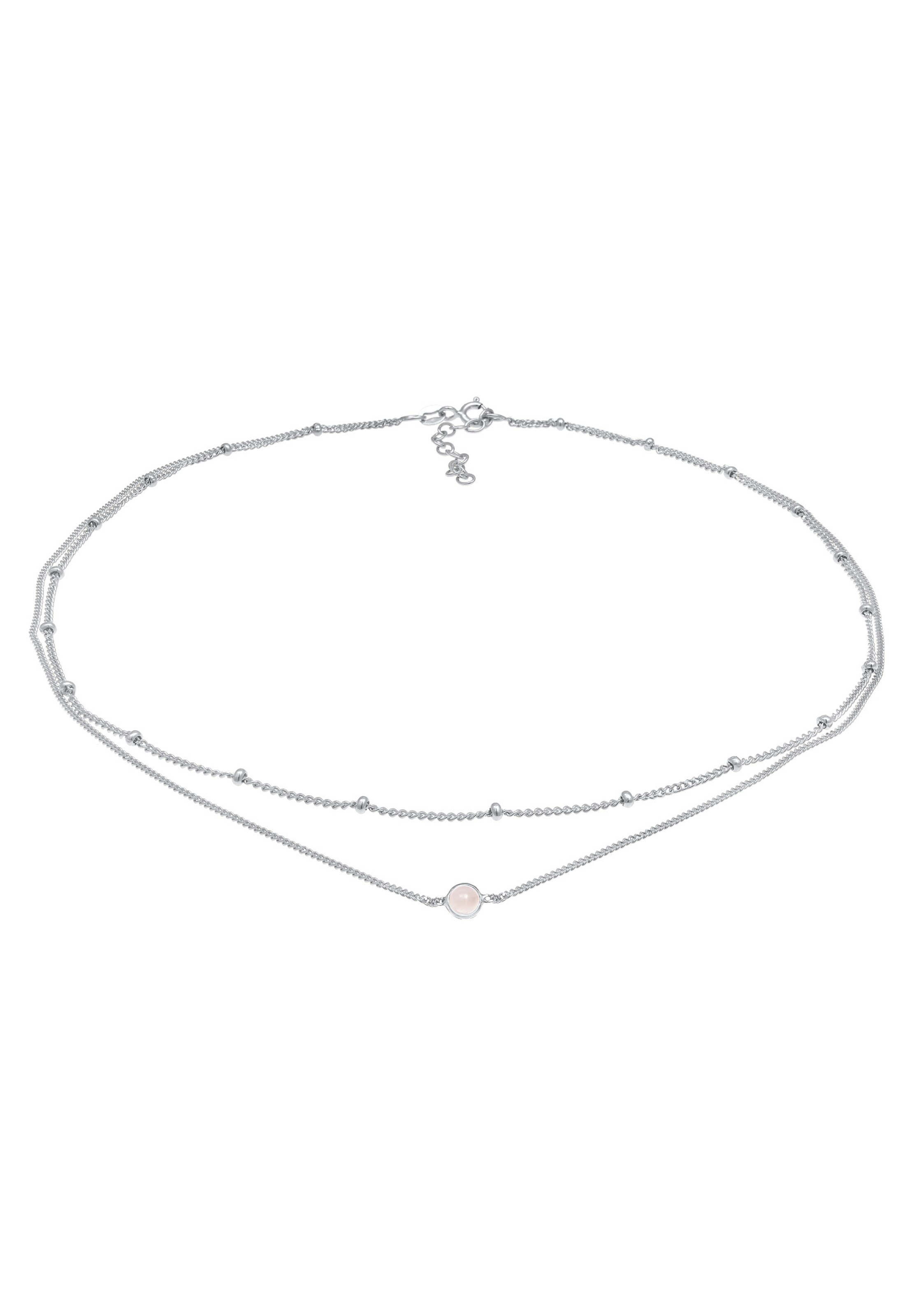 ELLI Ketting in Zilver: voorkant