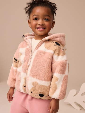 Next - Chaqueta polar en marrón: frente